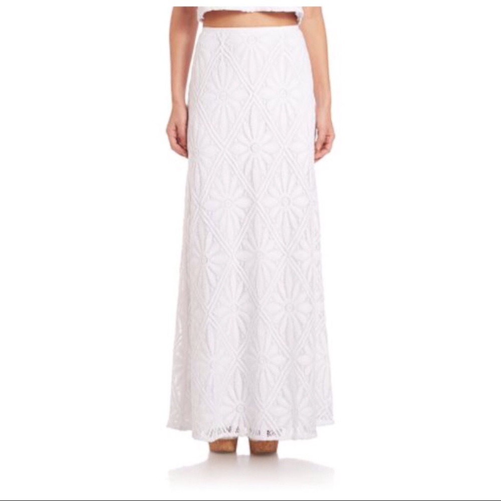 Lilly Pulitzer Nicole Lace Maxi  “Resort White”